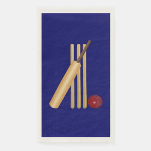 Serviette En Papier Jeu de cricket