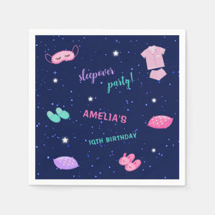 Serviette En Papier Jeu de Soirée Pajama Anniversaire Papier Napkin