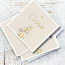 Jeune fille juive Fleurs sauvages d'aquarelle