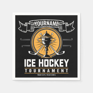 Serviette En Papier Jeux de hockey sur gazon