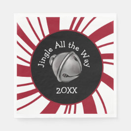 Serviette En Papier Jingle Bell Christmas Plates