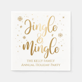Serviette En Papier Jingle et Mingle Holiday
