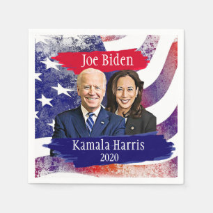Serviette En Papier Joe Biden et Kamala Harris 2020 Election Party