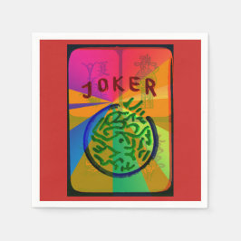 Serviette En Papier Joker Napkin