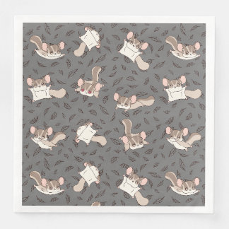 Serviette En Papier Joli Cartoon Glider à sucre