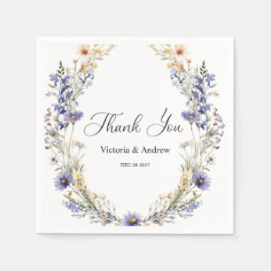 Serviette En Papier Joli floral
