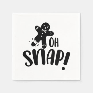 Serviette En Papier Joli Oh Snap Christmas