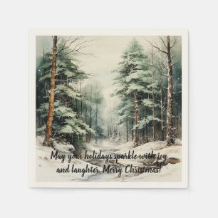 Serviette En Papier Jolly Jingles Napkin
