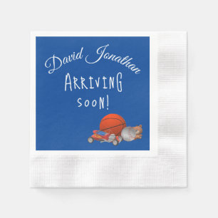 Serviette En Papier Jouets de garçon Baby shower à thème