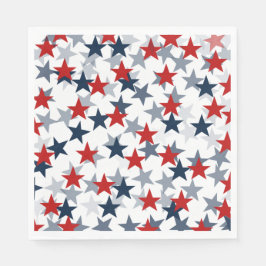 Serviette En Papier Jour de l'Indépendance du 4 juillet