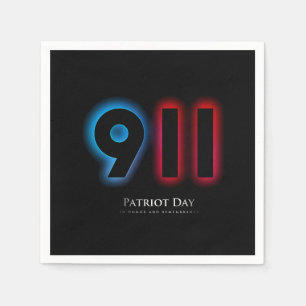 Serviette En Papier Jour du patriote Vector 911