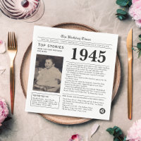 Journal d'anniversaire 1945