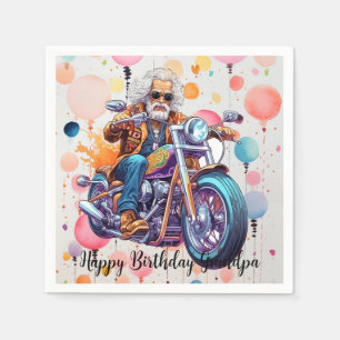 Serviette En Papier Joyeuses serviettes d'anniversaire