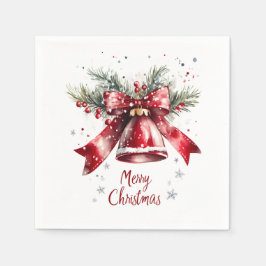 Serviette En Papier Joyeuses serviettes de Noël