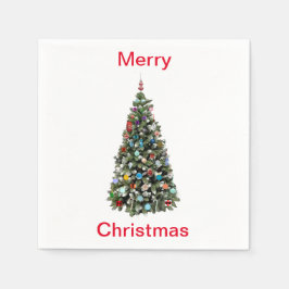 Serviette En Papier Joyeuses serviettes de Noël