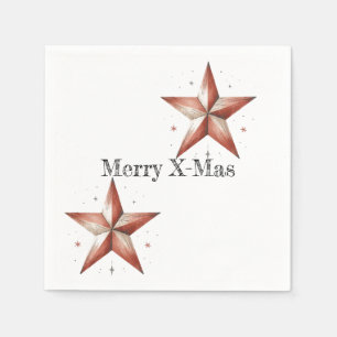 Serviette En Papier Joyeuses serviettes de Noël