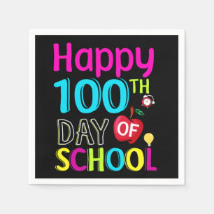 Serviette En Papier Joyeux 100ème jour d'école