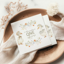 Joyeux Anniversaire Oie Rigolote 1ère année Fleurs