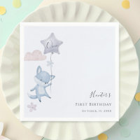 Joyeux Anniversaire Renard Mignon Garçon Ballon Vo