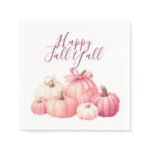 Joyeux Dessous de verre Citrouilles rose Halloween