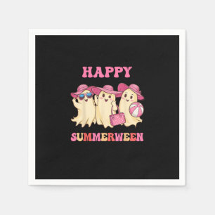 Serviette En Papier Joyeux été d'été Halloween Costumes Ghost L