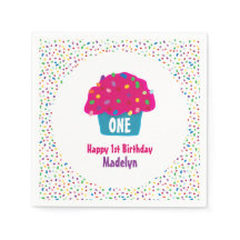 Joyeux gâteau d'anniversaire Sprinkles Frosted