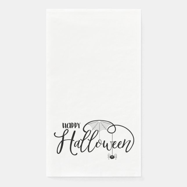 Serviette En Papier Joyeux Halloween (Devant)