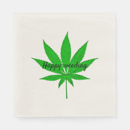 Serviette En Papier Joyeux jeu de Mariage Weeding