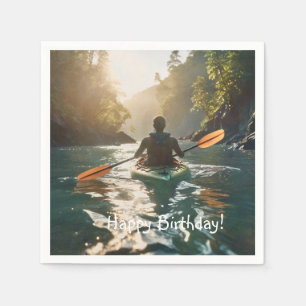 Serviette En Papier Joyeux Kayak