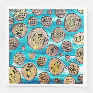 Serviette En Papier Joyeux Matzah moderne