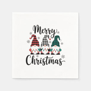 Serviette En Papier Joyeux Noël