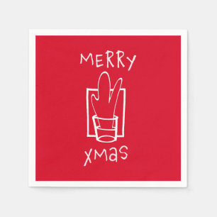 Serviette En Papier Joyeux Noël