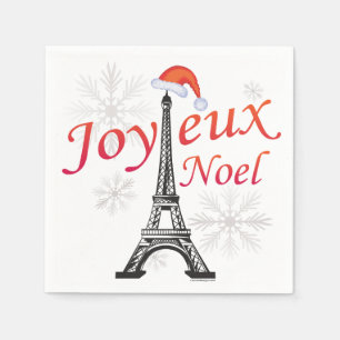 Serviette En Papier Joyeux Noel