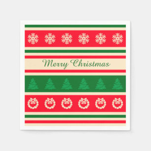 Serviette En Papier Joyeux Noël