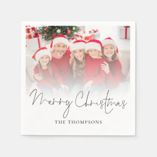 Serviette En Papier Joyeux Noël