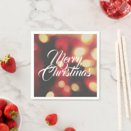 Serviette En Papier Joyeux Noël