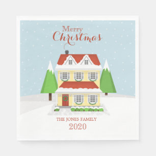 Serviette En Papier Joyeux Noël