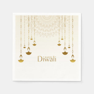 Serviette En Papier Joyeux serviettes Diwali