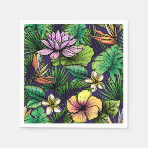 Serviette En Papier Jungle