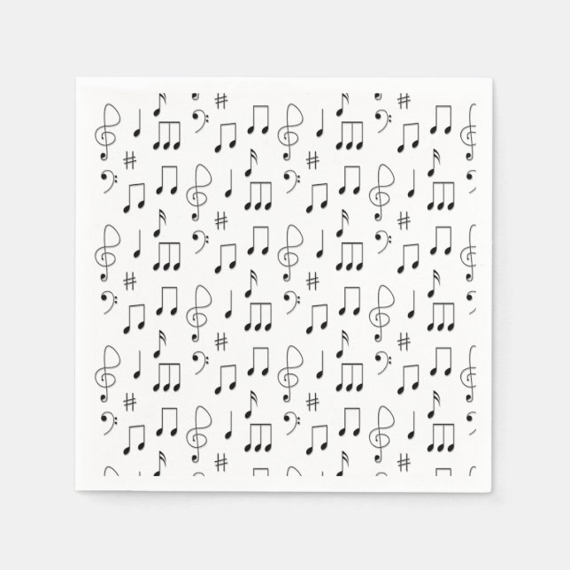 Serviette En Papier Juste Noté (Devant)