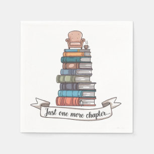 Serviette En Papier Juste un chapitre de plus - Conception de livre co