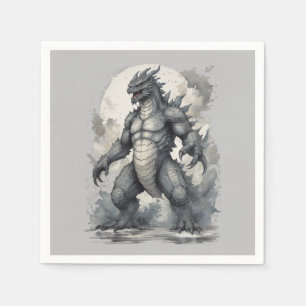 Serviette En Papier Kaiju