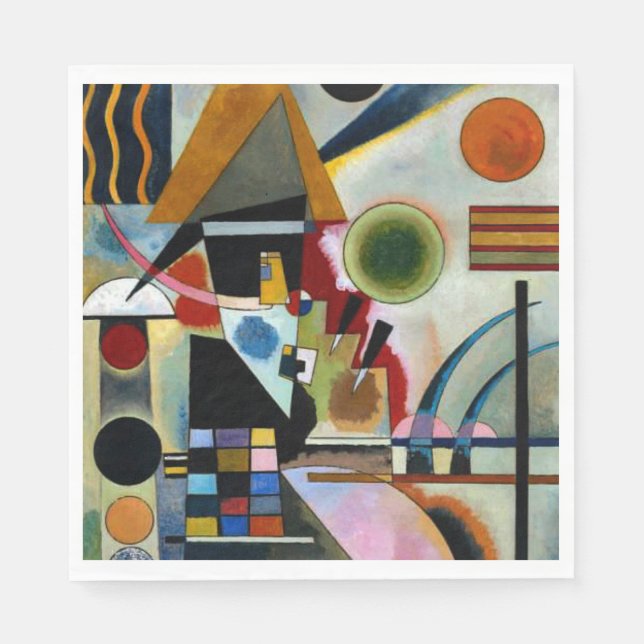 Serviette En Papier Kandinsky - Swing (Devant)