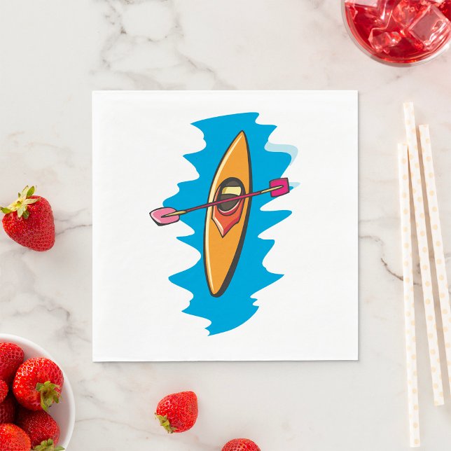 Serviette En Papier Kayak (Créateur téléchargé)