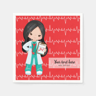 Serviette En Papier Kids Doctor