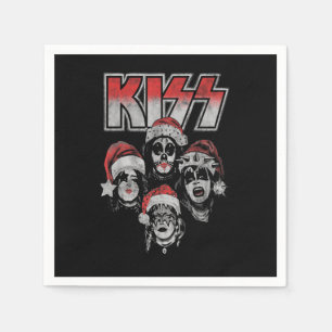 Serviette En Papier KISS - Detroit Rock Père Noël