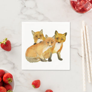 Serviette En Papier Kits Fox