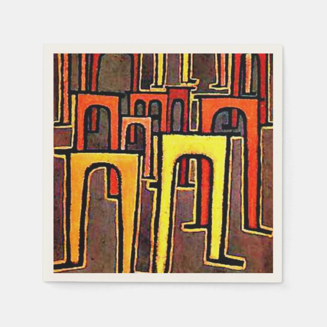 Serviette En Papier Klee - Révolution du Viaduc (Devant)