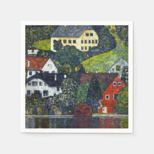 Serviette En Papier Klimt - Maisons à Unterach am Attersee Art