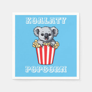 Serviette En Papier Koalaty Popcorn
